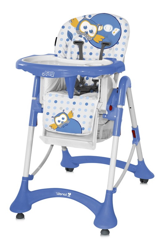 Стульчик для кормления Bertoni ELITE (blue baby owls)